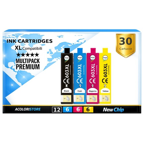 Cartucce epson 603xl - 30,