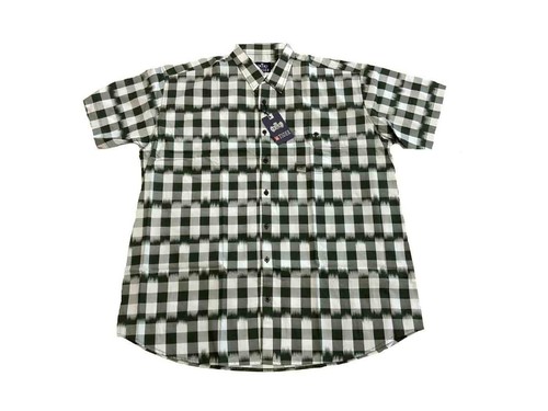 Camicia quadri manica - manica, corta