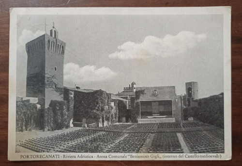 8876 cartolina portorecanati - cartolina,
