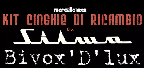 Kit cinghie anelli - kit,