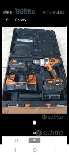Avvitatore aeg 18v massa - avvitatore,