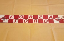 Sciarpa calcio TORINO Forza Toro ( Anni 80/90 ) Raso
