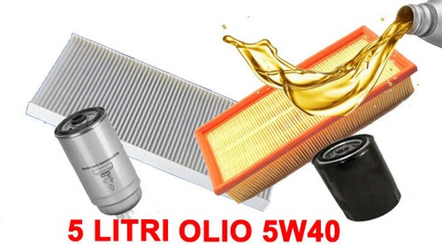 Kit filtri tagliando olio - kit,