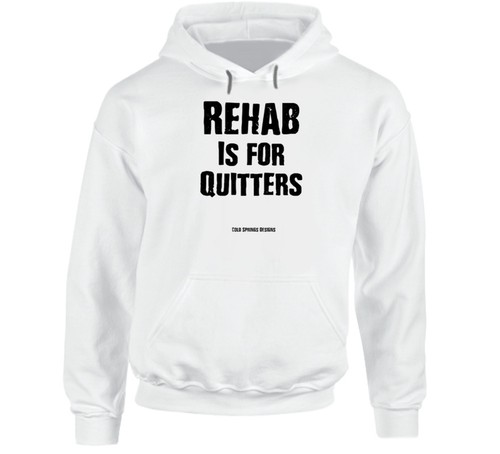 Felpa con cappuccio - rehab, is