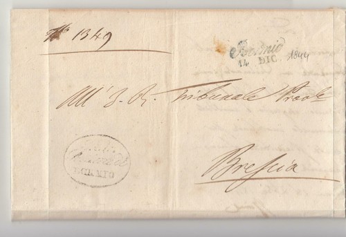 1844 lettera