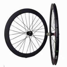 Set ruote carbonio 700c ciclocross bici da strada clincher freno a disco cuscinetto sigillato mozzo