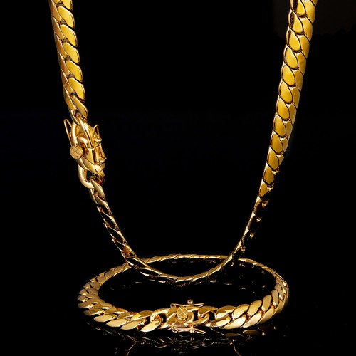 Collana catena cubana miami - collana,
