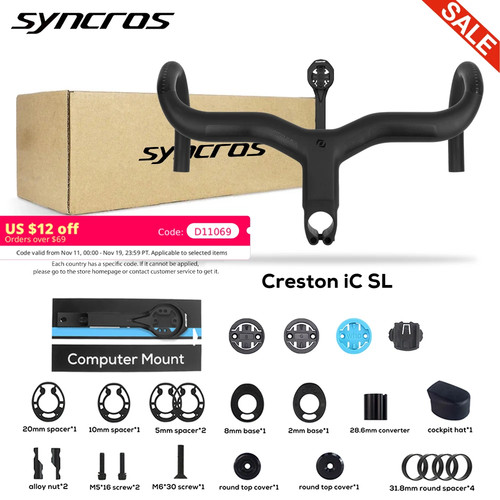 Syncros manubrio carbonio - manubrio,