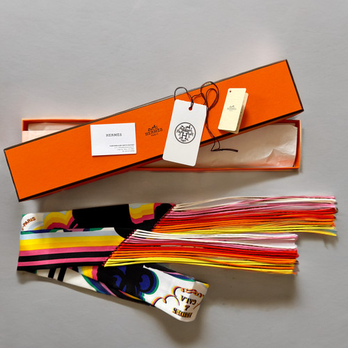 Sciarpa hermes multicolore - sciarpa,