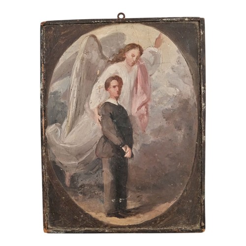 Antico quadro dipinto - *hh*,