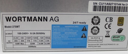 Wortmann terra 375wt - ag,