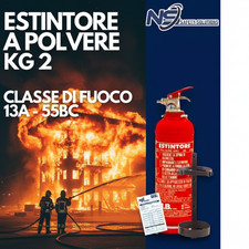 Estintore 2kg polvere - 2kg, a