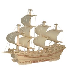 Natural Wooden Vessel