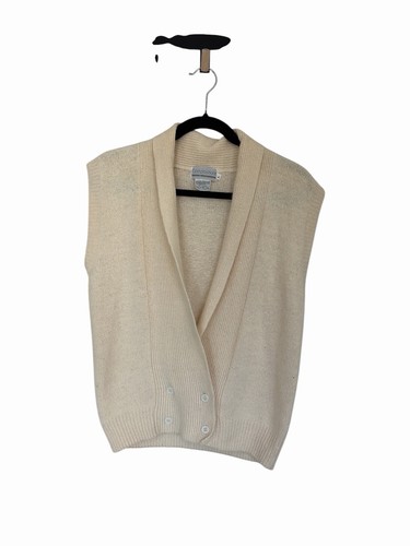 Gilet lana angora seta vintage