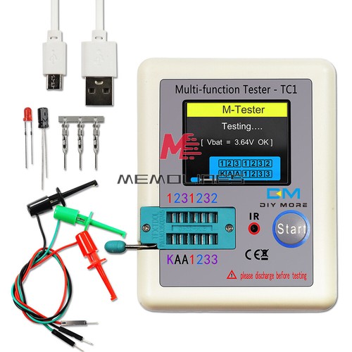 Lcr tc1 transistor tester tft - lcr-tc1,