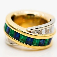 Anello 750/18K Oro Giallo/Oro