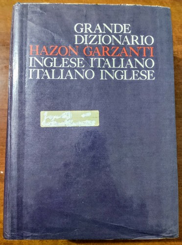 Dizionario inglese italiano - inglese,