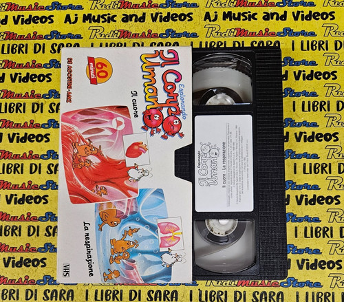 Vhs cartonata esplorando - vhs,