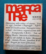 MARCATRE / N. 19-20-21-22 APR. 1966 / LIVING THEATRE STOCKHAUSEN BROCH