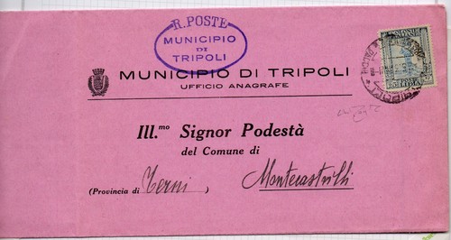 Libia 1924 lotto - libia, 1924/37