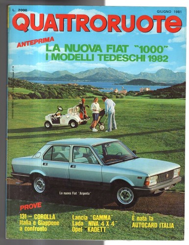 Quattroruote 308 giugno - -,
