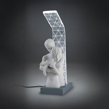 Bongelli Preziosi Abatjour lampada da comodino a LED con scultura di innamorati