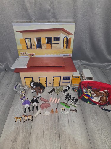Schleich horse stable model - schleich, (model