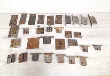 LOTTO DI SERRATURE ANTICHE SERRAMENTI  FERRAMENTA PER RESTAURO DI MOBILI ANTICHI