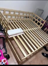 Tidyard Divano Letto, Estraibile, Moderno,in Legno massello di Pino, 2X (90×200)