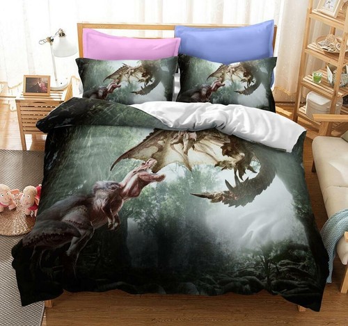 Monster hunter set - monster, 3d