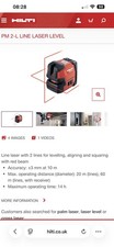 Livella laser Hilti PM2-L