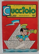 CUCCIOLO N.17 anno XVII 17° edizioni alpe 1968 misterix camillo lupo tranquillo