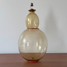 Bottiglia in vetro di Murano Yoichi Ohira