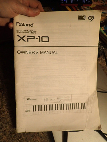 Roland manuale d - roland, xp-10