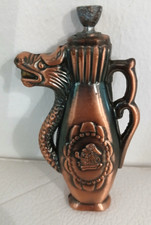 Antico Accendino in Rame Ottone da Collezione Drago Vintage