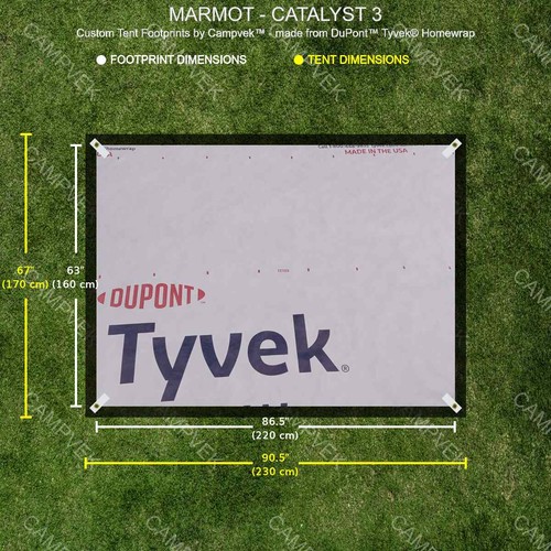 Tyvek impronta per tenda - impronta,