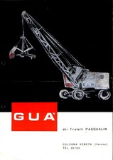 GUA' , gru escavatori