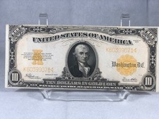 1922 $10 Dollaro HILLEGAS