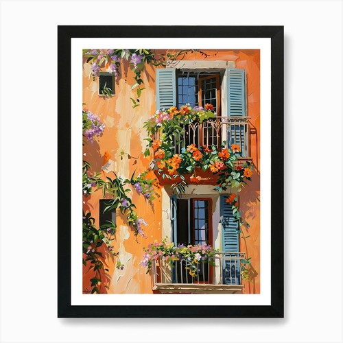 Quadro balcone livorno 3 - a,