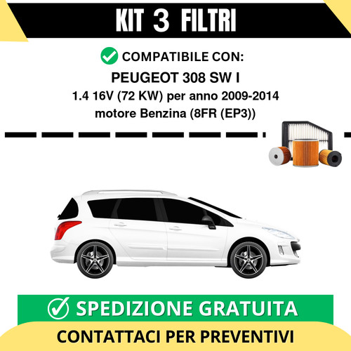 Kit filtri tagliando - kit,