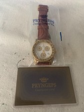 Pryngeps Champ Cronoquartz eta 251.262 cassa placcata oro 39mm tag card NUOVO