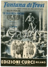 1954 FONTANA DI TREVI Testo di