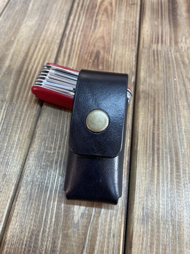 Fondina pelle con passante - in,