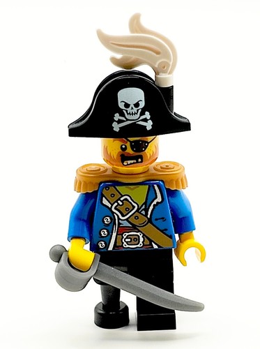 Lego minifigure capitano dei - lego,