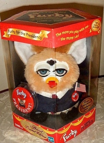 Raro 2000 furby presidenziale - raro,