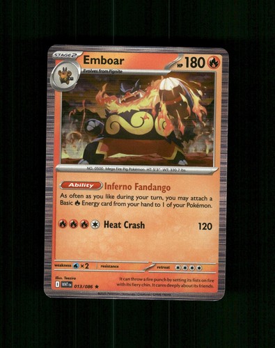 Emboar 013 086 - raro, white
