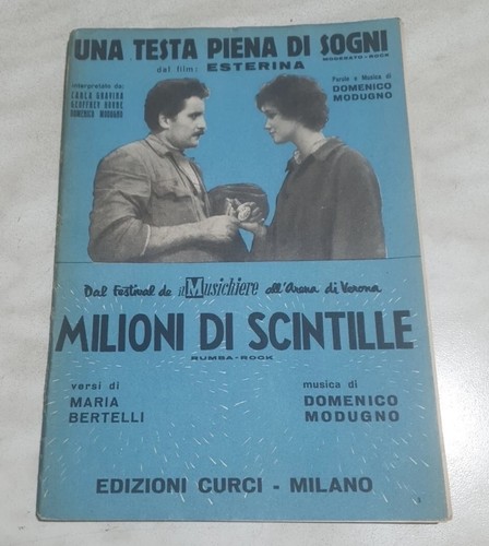Spartito musicale modugno - musicale,
