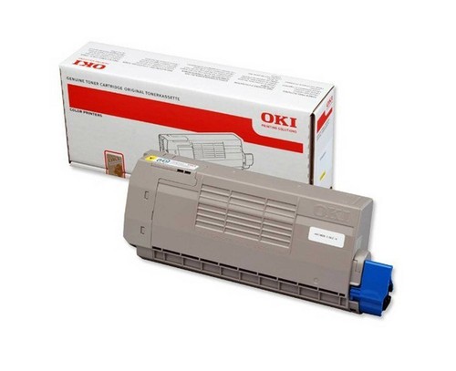 Toner giallo originale - , oki