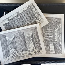 VINI CORVO - RIPRODUZIONI ANTICHE STAMPE CITTÀ PALERMO (3 stampe In Folder)