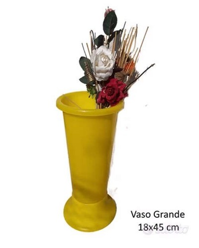 Vaso plastica portafiori - in,